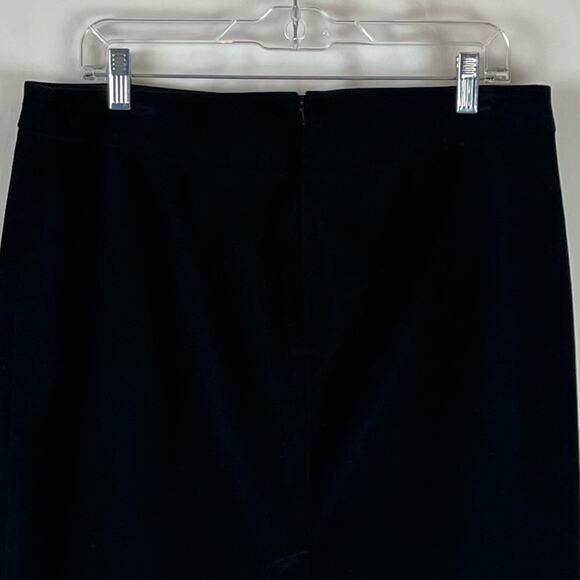 J Crew Black Neutral Minimalist Academia Pencil Skirt Size 12 - Picture 6 of 13